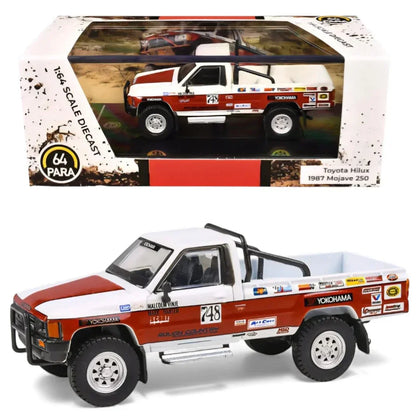 PARA64 1:64TOYOTA HILUX PICKUP #748 "MOJAVE 250" (1987) DIECAST BY PARAGON PA-55527