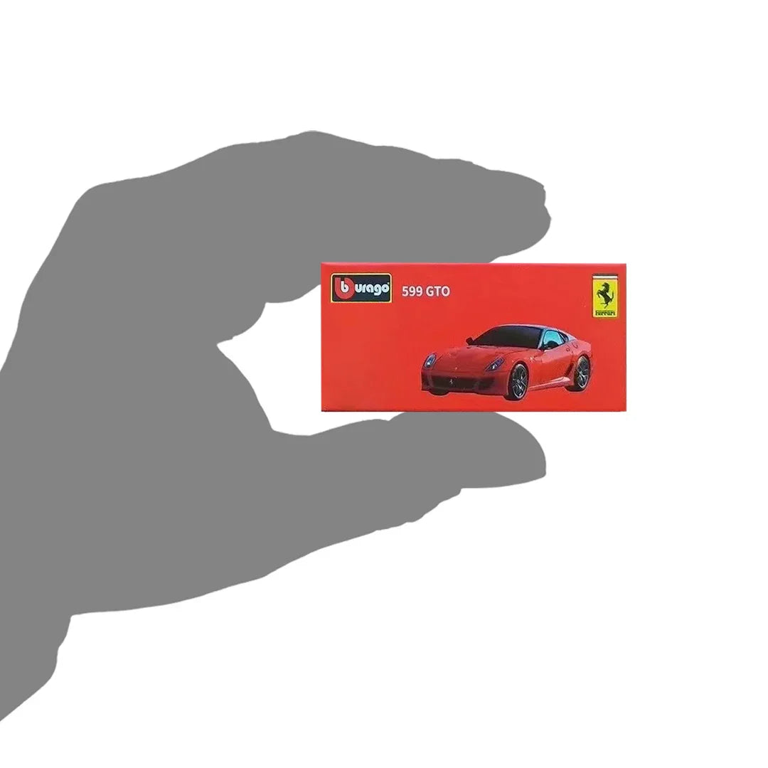 Bburago 599 GTO Racing Sport Model Car 1:64 Scale - Jaiman Toys