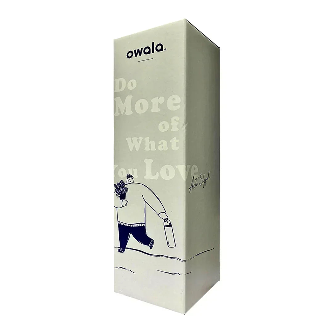 Owala FreeSip Insulated Stainless Steel Water Bottle with Straw for Sports, Travel, and School 24 OZ | 710 ML (Orange) - Jaiman Toys