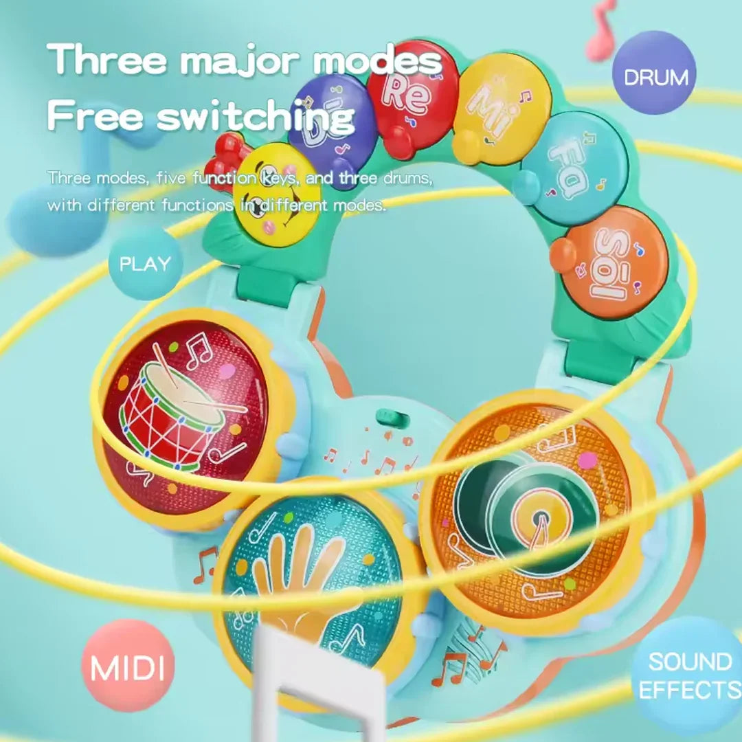 Hand Drum – Electronic organ set Beats Musical Drum with Lights Educational Toy - Jaiman Toys