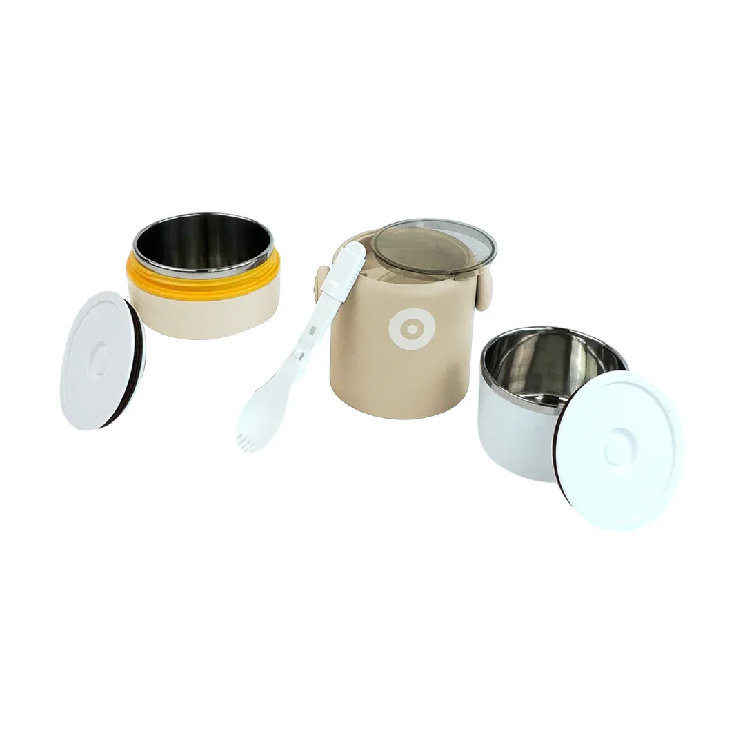 Stainless Steel Snack Tiffin Box For Kids 580 ML - Jaiman Toys