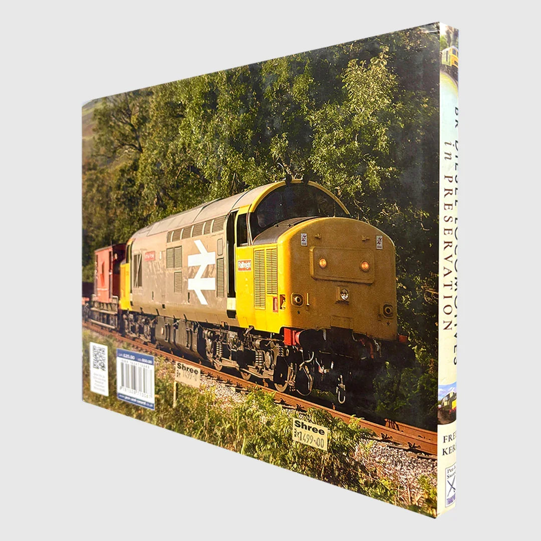 BR Diesel Locomotives in Preservation Book by Fred Kerr - Jaiman Toys