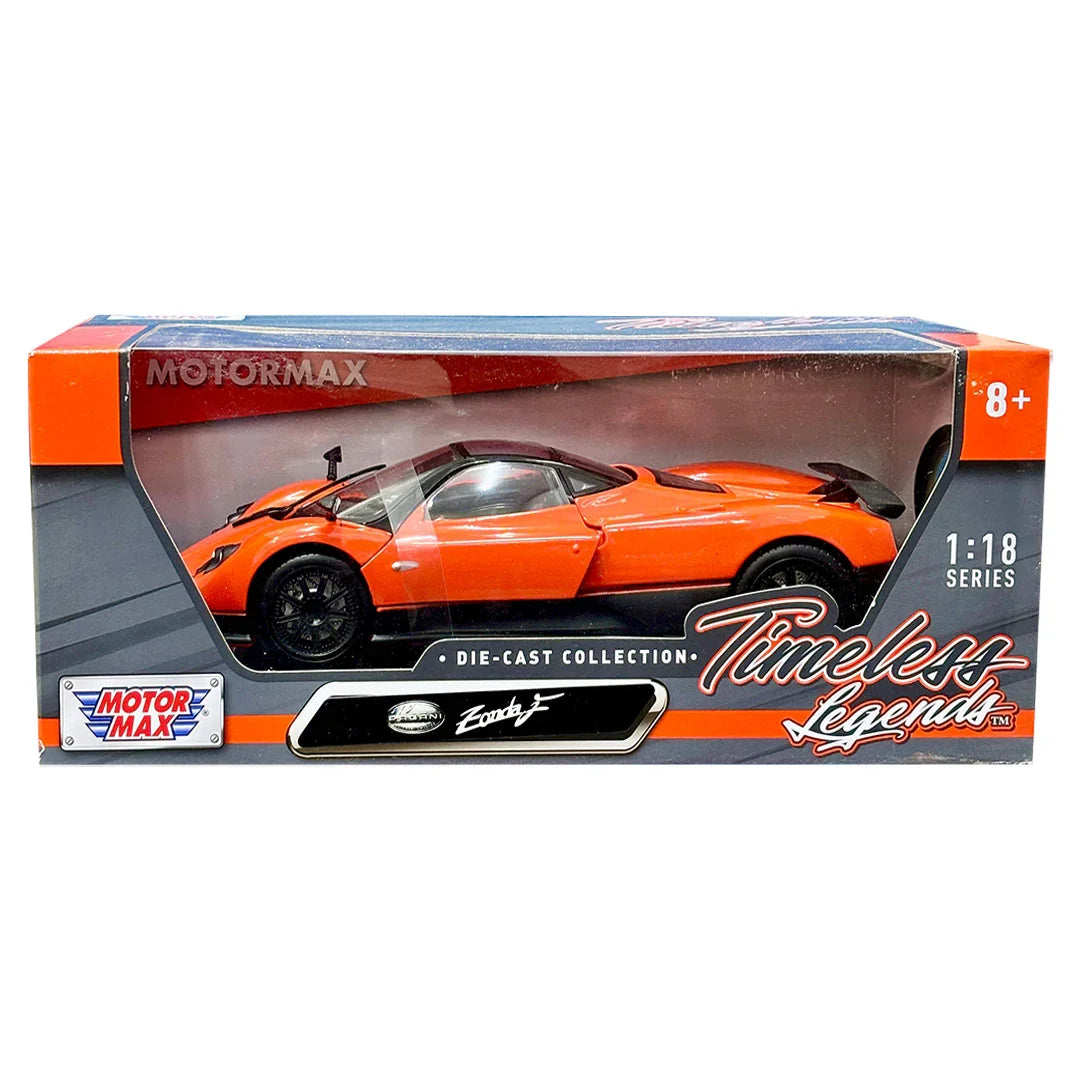 Pagani Zonda F Orange 1:18 Diecast Car Model - Jaiman Toys