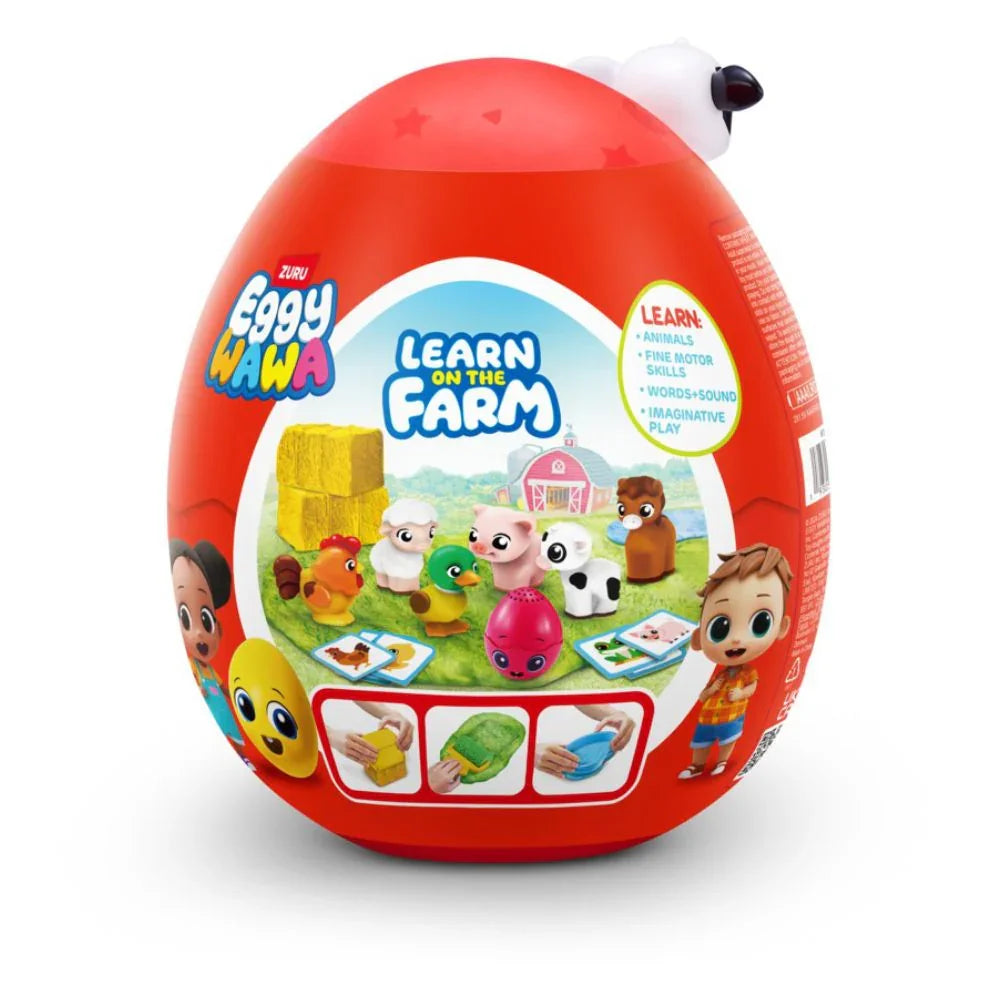 ZURU Eggy wawa Farm Animals Surprise Egg - Jaiman Toys