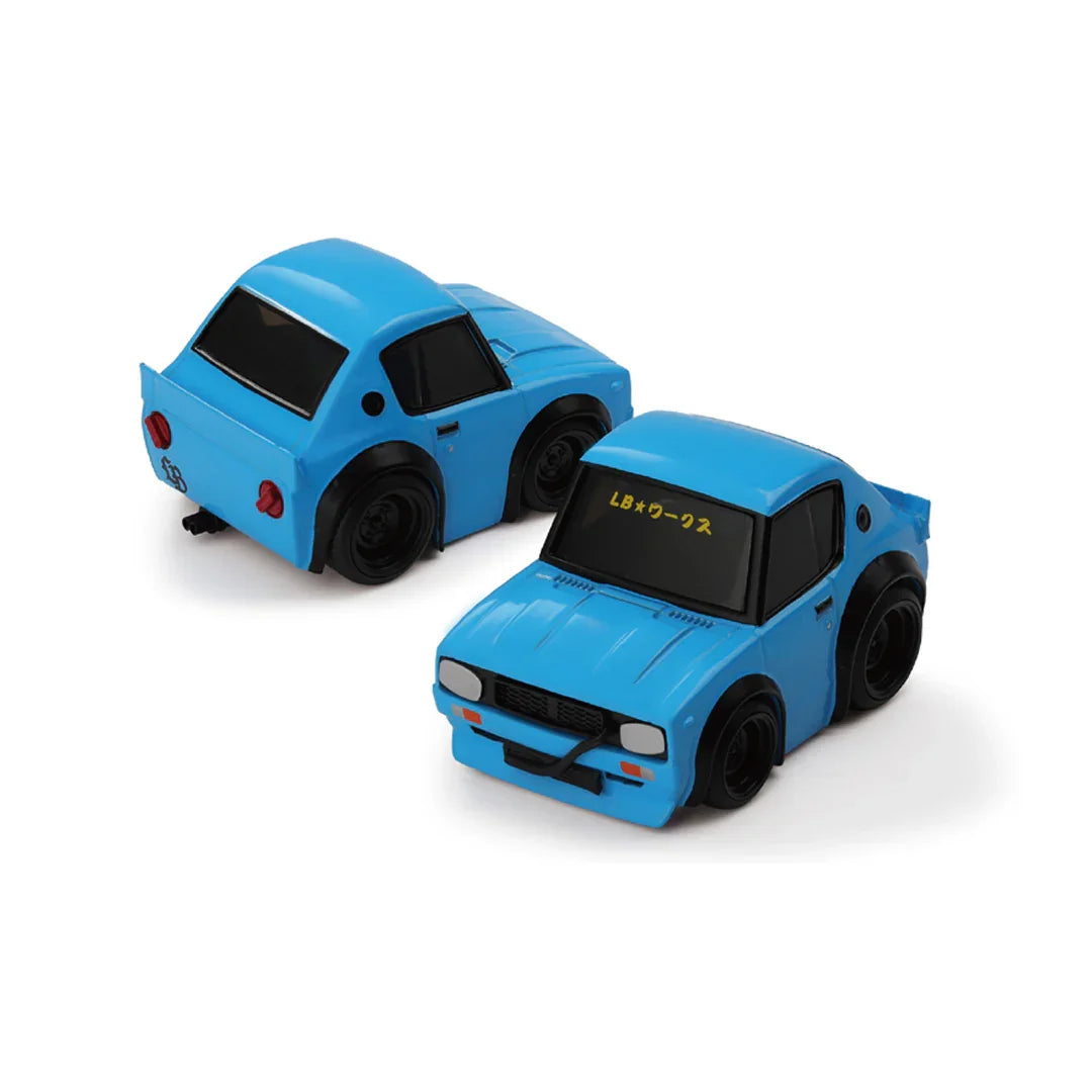 Mini GT Qube Carz Nissan Skyline Kenmeri Liberty Walk Baby Blue – Blister Pack
