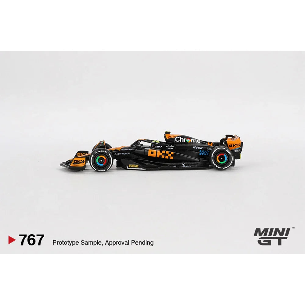 MINI GT McLaren MCL60 #4 – Lando Norris – 2023 F1 Japanese GP 2nd Place – Lando Norris - Jaiman Toys