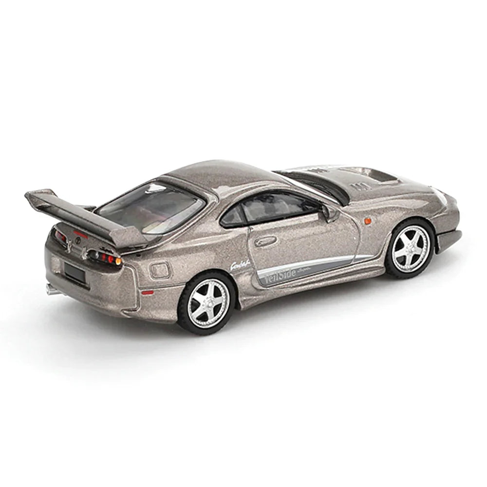 Mini GT 1:64 Toyota Supra VeilSide Combat V-II – Combat Grey (RHD) - Jaiman Toys
