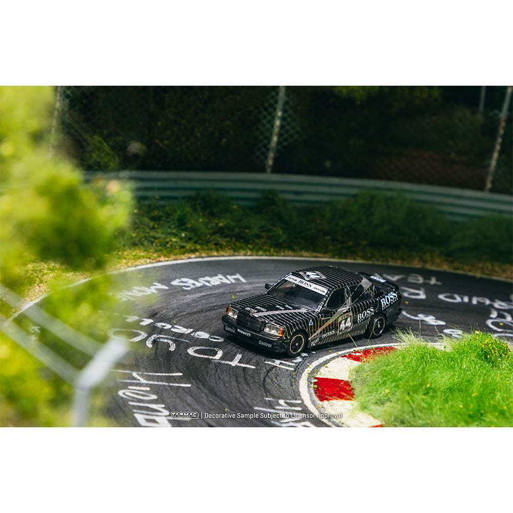 Mercedes-Benz 190E Evo II #44 BOSS DTM Die-Cast Model Car – Black