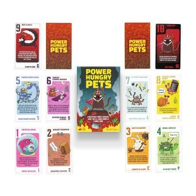 Exploding Kittens: Power Hungry Pets – Fun Strategy Card Game