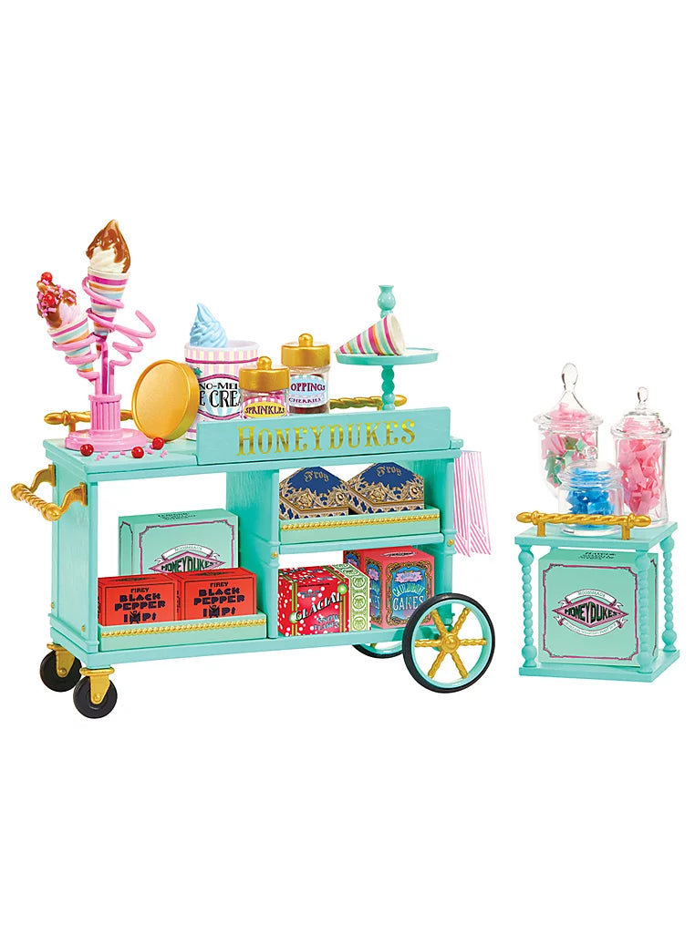 MGA’s Miniverse Make It Mini Harry Potter Honeydukes Build Your Own Trolley 50+ Pieces DIY Miniature Collectible Craft Kit with Candy Shop Accessories, Mini Food & Sweet Displays, Trolley Building Pieces, Creative Activity & Display Set for Kids