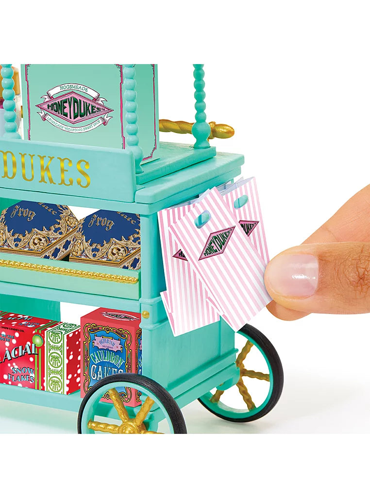 MGA’s Miniverse Make It Mini Harry Potter Honeydukes Build Your Own Trolley 50+ Pieces DIY Miniature Collectible Craft Kit with Candy Shop Accessories, Mini Food & Sweet Displays, Trolley Building Pieces, Creative Activity & Display Set for Kids