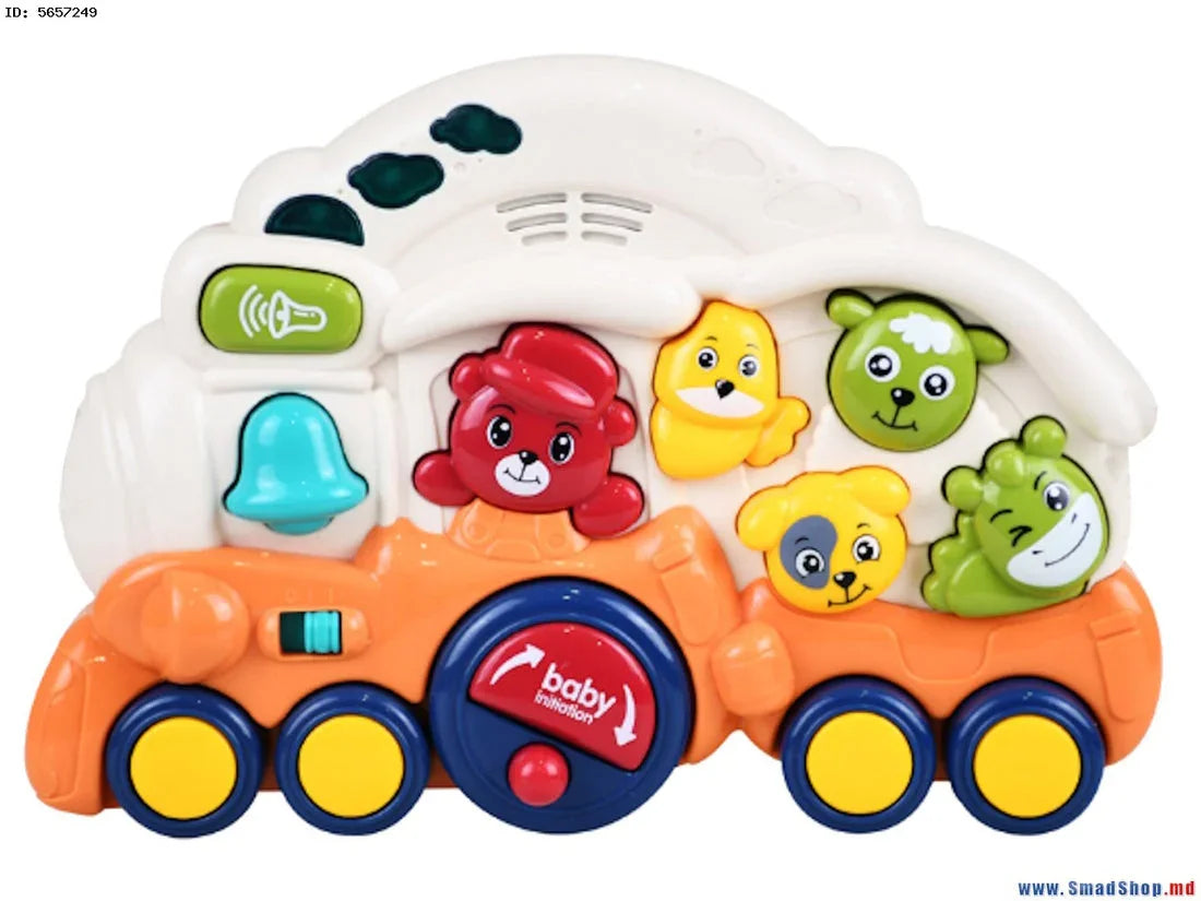 Animal Train – Electronic Musical with Lights Educational Toy - Jaiman Toys