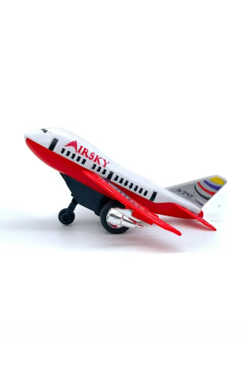 Centy Fly High Press & Go Mini Jet A-747 Toy Airplane | Red Wings Friction Powered Aircraft Toy for Kids 3+ | BGX