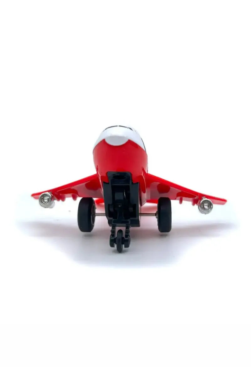 Centy Fly High Press & Go Mini Jet A-747 Toy Airplane | Red Wings Friction Powered Aircraft Toy for Kids 3+ | BGX