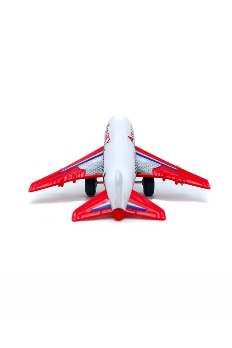 Centy Fly High Press & Go Mini Jet A-747 Toy Airplane | Red Wings Friction Powered Aircraft Toy for Kids 3+ | BGX