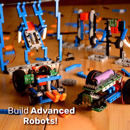 MEX Robotics Advanced Kit | Premium STEM, Coding & AI Kit for Ages 10-16