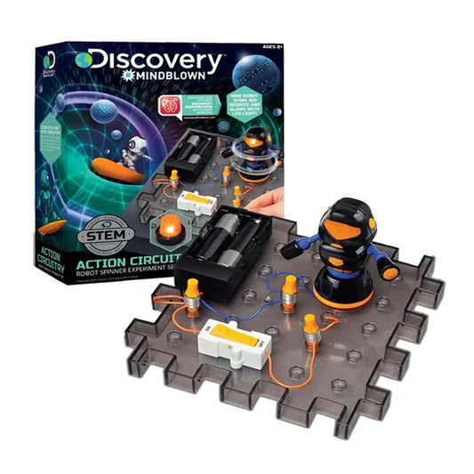 Toy Circuitry Action Experiment Set - Robot Spinner - Jaiman Toys