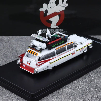 YS Yongsheng Ghostbusters II ECTO 1:64 Alloy Diecast Model Car