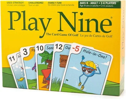 Play Nine, The Card Game of Golf Board Game - Jaiman Toys