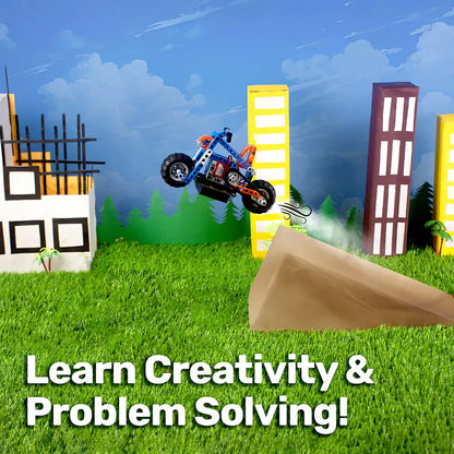 Avishkaar MEX Build-a-Bike Kit | 4-in-1 DIY STEM Bike & Car Kit | Ages 8+