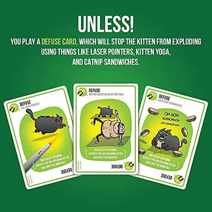 Streaking Kittens : Expansion Pack Card Game - Jaiman Toys