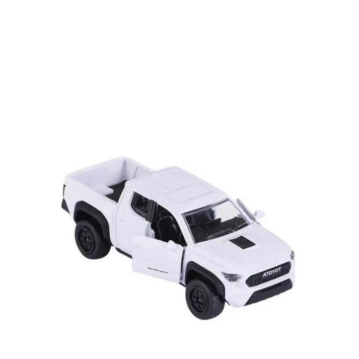 Toyota Tacoma TRD PRO White Majorette Premium Cars -Diecast Model