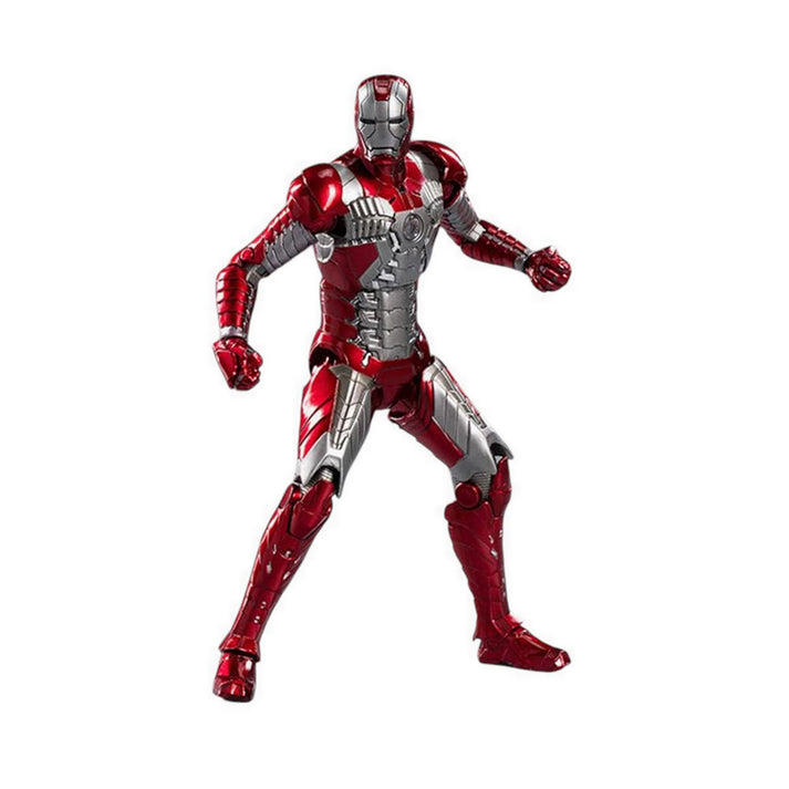 ZD Toys Marvel Avengers 1/10 Iron Man MK5 Action Figure with Lighting Function