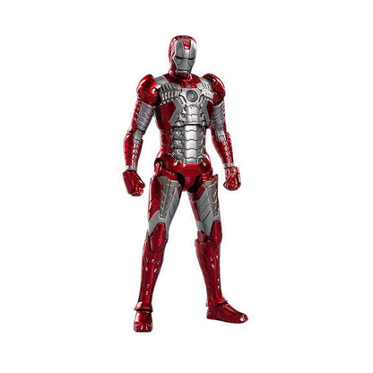 ZD Toys Marvel Avengers 1/10 Iron Man MK5 Action Figure with Lighting Function