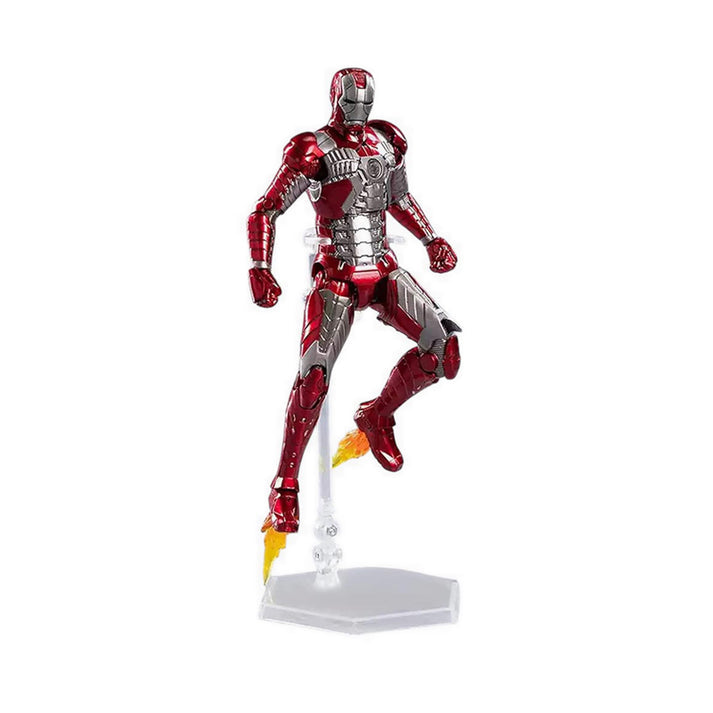 ZD Toys Marvel Avengers 1/10 Iron Man MK5 Action Figure with Lighting Function