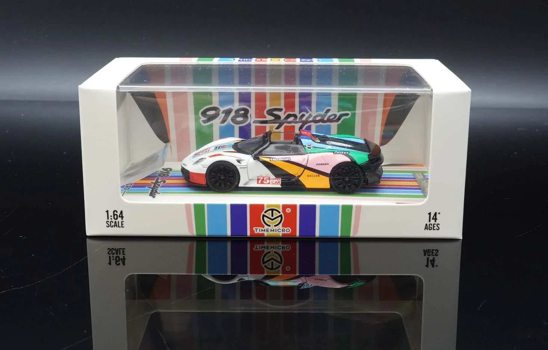 Time micro Spyder 918 Time micro 1:64 Diecast Car Model - Jaiman Toys