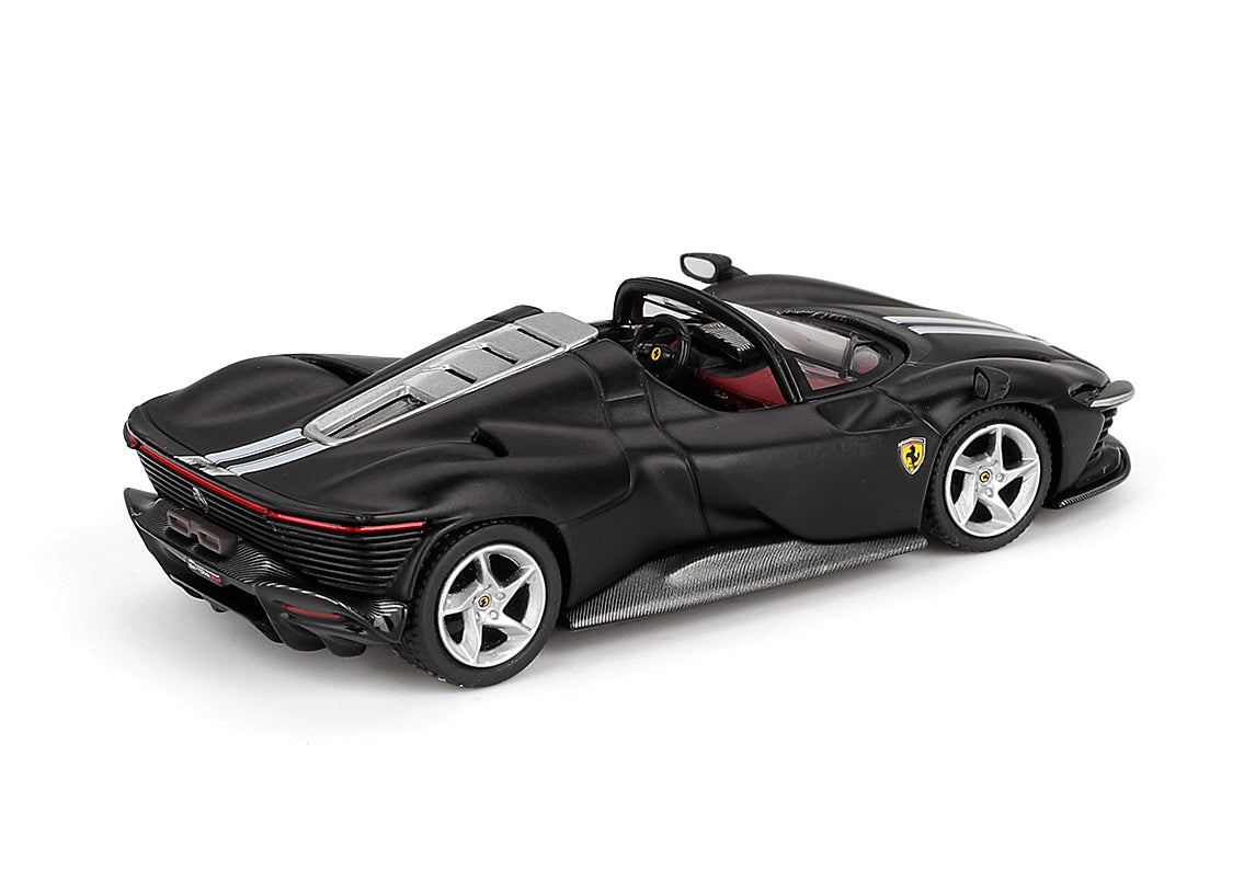 BBR 1:64 Ferrari Daytona SP3 Matt Black Diecast Model Car – Premium Collector Edition