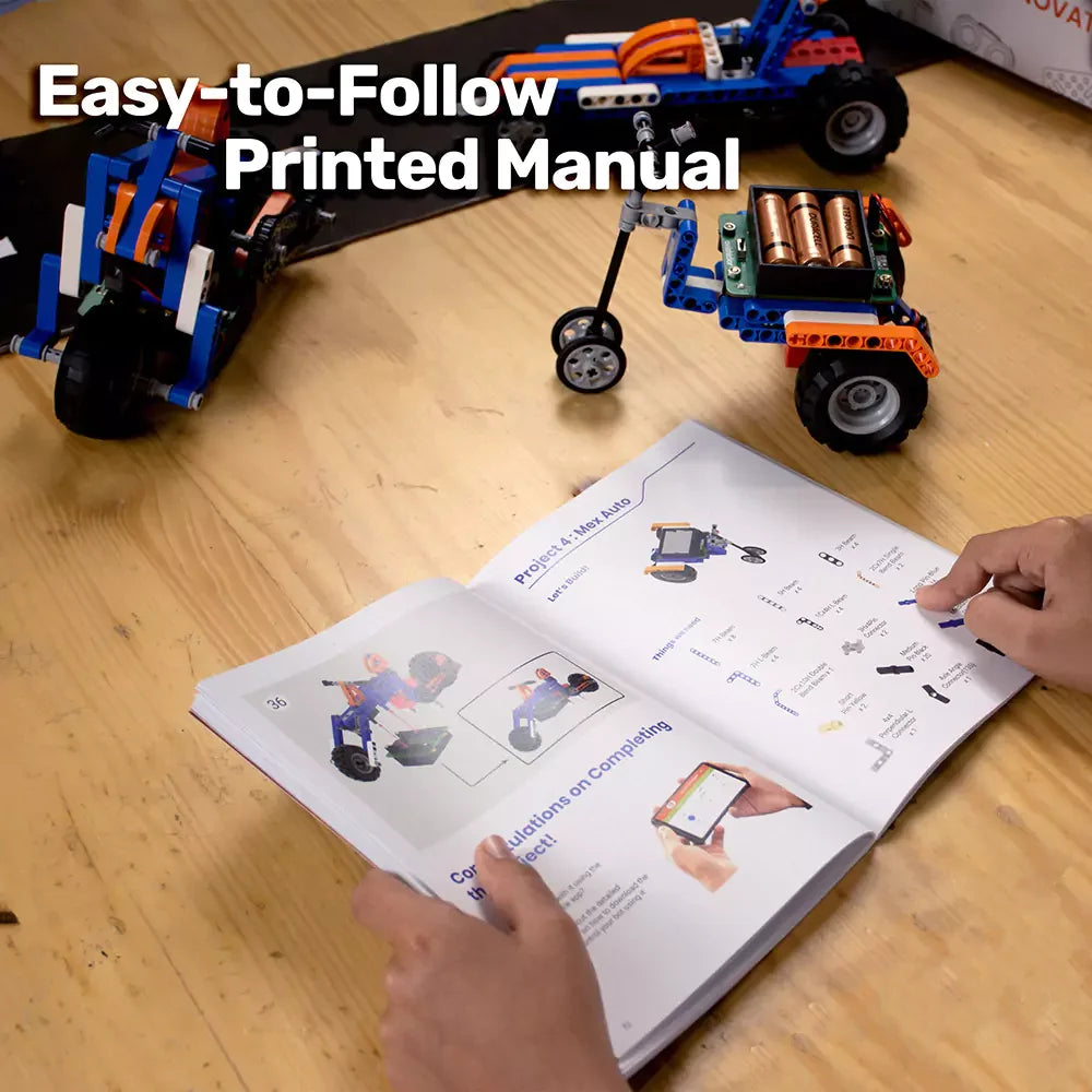 Avishkaar MEX Build-a-Bike Kit | 4-in-1 DIY STEM Bike & Car Kit | Ages 8+