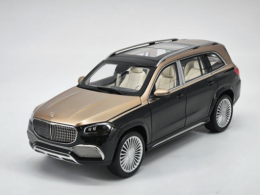 Paragon 1:18 Mercedes-Maybach GLS 600 Silver Diecast Model – Luxury SUV All-Opening Collector Car