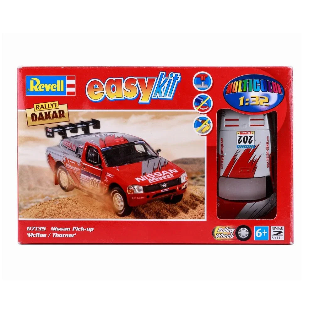 Revell Easykit Nissan Pick-up Dakar Rally 1:32 Scale 07135 - Jaiman Toys