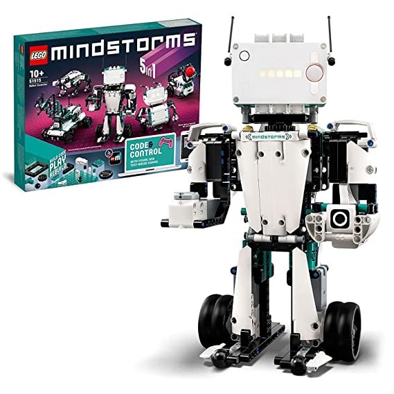 Lego 51515 MINDSTORMS Robot Inventor Robotics Kit, 5in1 App Controlled Programmable Interactive Toy Coding for Kids