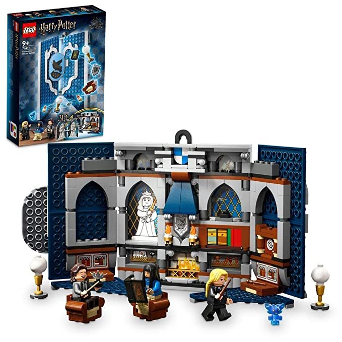 LEGO 76411 Harry Potter Ravenclaw House Banner Building Toy Set (305 Pieces)