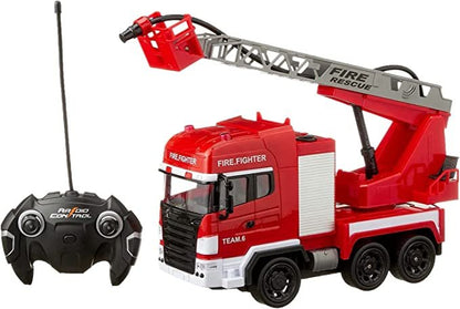 Breatoi Fire Rescue Truck with Remote Control Multi Color