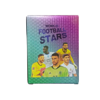 Football Super Stars Card Set – 55PCS Coloured Football Star Cards | English Limited Edition Collector’s League Cards Gift for Kids & Fans - 1 Piece - Jaiman Toys
