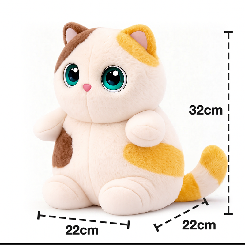 Breatoi! Smart AI Companion Robot Pet | Voice Chat, Emotional Interaction, App-Controlled Desktop AI Robot | Wi-Fi & Bluetooth Interactive Smart Companion for Kids & Adults - Luna