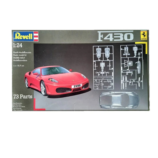 Revell Ferrari F430 1:24 Scale Plastic Model Kit 07381 (Officially Licensed) - Jaiman Toys