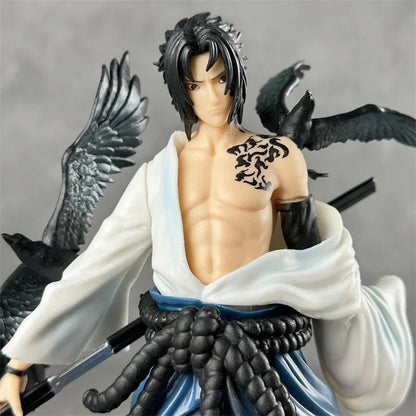 Naruto Sasuke Uchiha 26.5 CM Anime Action Figure | PVC Collectible Display Statue