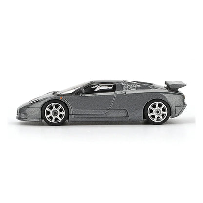 MINI GT Bugatti EB110 Super Sport – Grigio Scuro | 1:64 Scale Diecast Model Car - Jaiman Toys