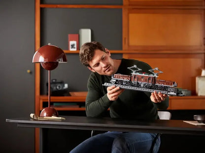 LEGO Crocodile Locomotive 10277 Building Kit; Recreate the Iconic Crocodile Locomotive with This Train Model