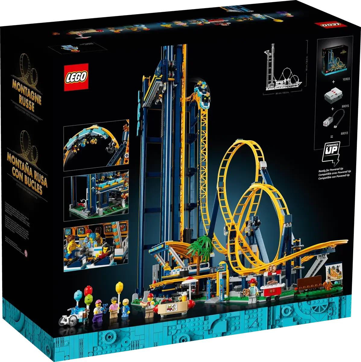 LEGO Loop Coaster 10303 Building Kit (3,756 Pieces)