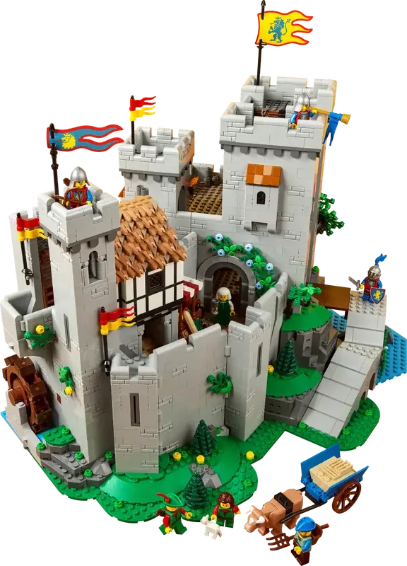 LEGO Lion Knights Castle 10305 Building Kit (4,514 Pieces)