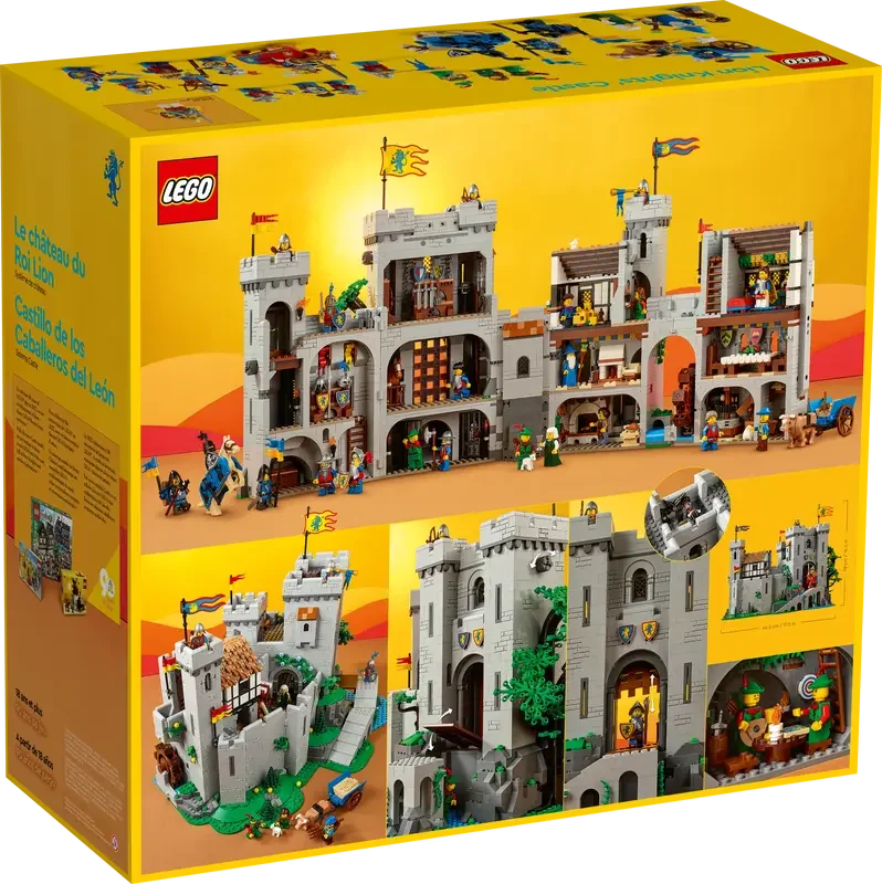 LEGO Lion Knights Castle 10305 Building Kit (4,514 Pieces)