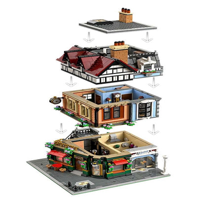 LEGO® Icons Tudor Corner 10350: A Historic Build of Elegance and Detail (18+)