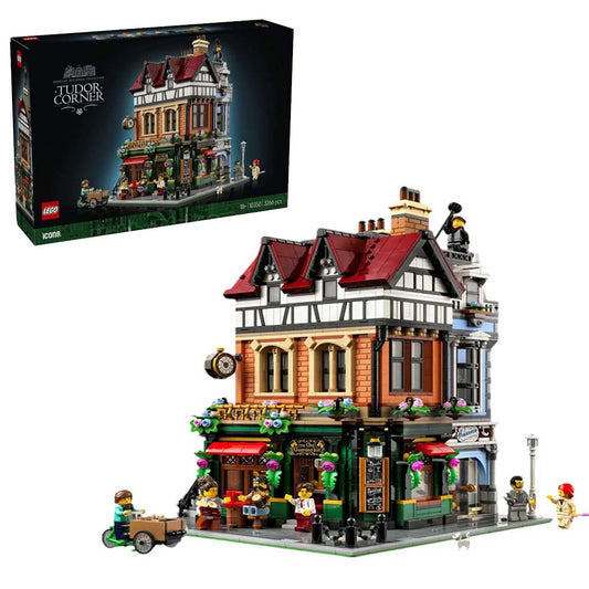 LEGO® Icons Tudor Corner 10350: A Historic Build of Elegance and Detail (18+)