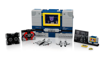 LEGO Icons 10358 Transformers: Soundwave Building Set – 1505 Pieces, Transforming Robot & Cassette Player Model