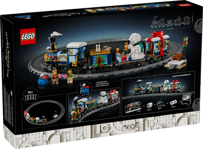 LEGO 10361 Holiday Express Train – Christmas Building Set (956 Pieces) | Festive Collectible Train Toy For Adults & Kids